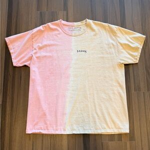 Ariana Grande Sweetener World Tour Ombre Tee